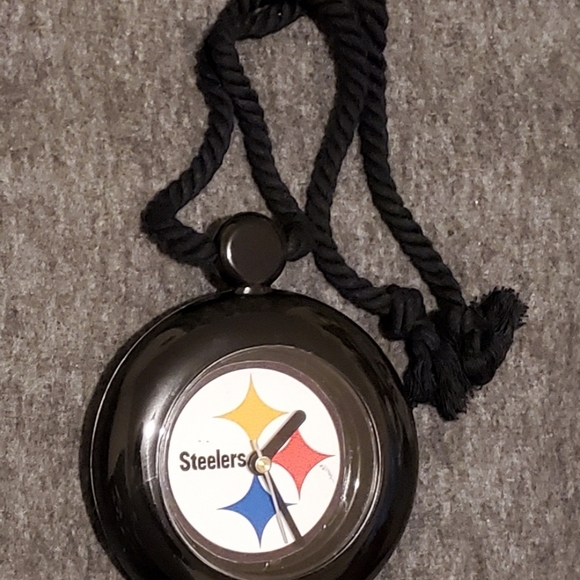 Steelers Rope Clock - Picture 1 of 3